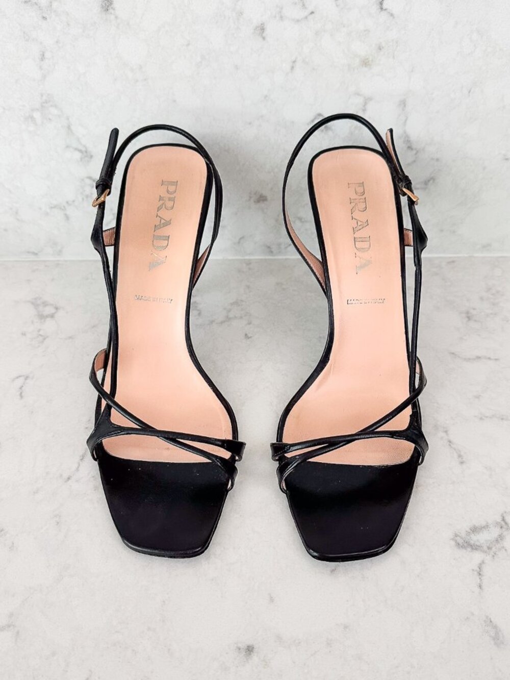 ** Super Sexy Black Prada Stilettos **
